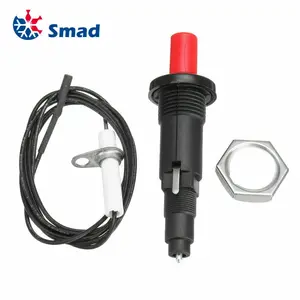 Gas Grill/Range/Heater/Grill Igniters,Push Button Piezo Igniter with Threaded 1m