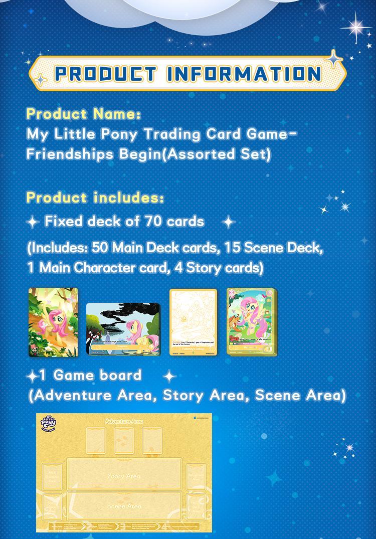 My Little Pony Trading Card Game-Friendships Begin(Assorteid Set)-001A-NA-Series1