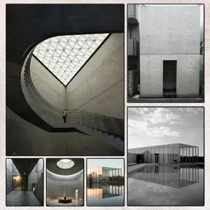 T-tadao a-ando architecture Poster Gift with prints Home bedroom living room decoration promotion and display suitable for bedroom bar parlor home decor gift fade-Resistant, Non-sticky, vibrant Wall print poster