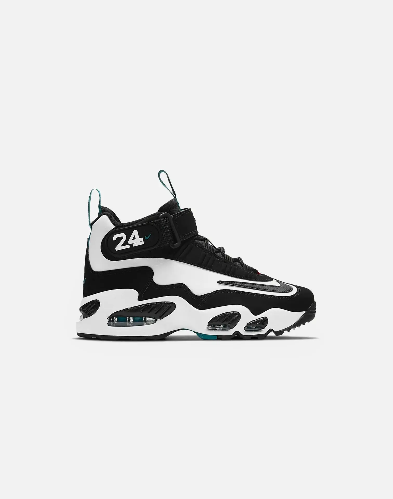 Kids Nike Air Griffey Max 1 'White and Fresh Water' Grade-School
