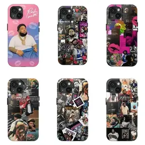 Rod Wave Tour 2025 Tough Phone Case, Hip-Hop Rapper Art Shockproof Heavy Duty Drop Protection Protective Cover