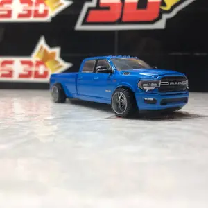 1/64 Scale Custom Ram 2500 on 22x14 - Classic & Novelty Toy Vehicle