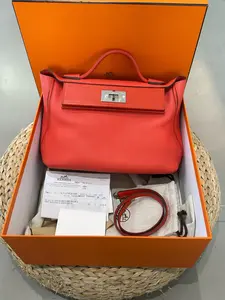 Pre-owned HERMÈS 24/24 29cm Top Handle & Crossbody Bag, Swift Leather, Full Set with Original Receipt