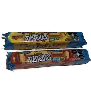3 packs Mini Barritas of Strawberry and Pineapple. 3 packs of 12 cookies or 2 of each flavor.