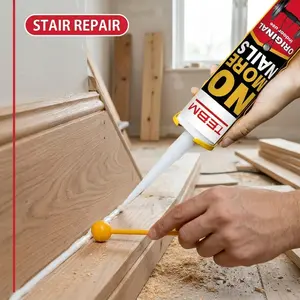 Leak-Proof Adhesive Silicone Glass Sealant, Quick Cure High Elasticity, Seals Wall Bathroom Sink Gaps, Window Door Frame Repair, Quick Dry Adhesive