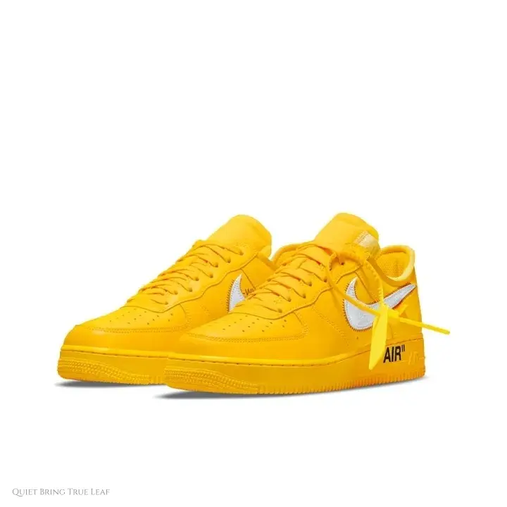 Bright Yellow Low Top Casual Sneakers | Premium Smooth Leather Upper & Cushioned Inner Sole | Fit Daily Commute Street Walks School Trips | Unisex for Both Men and Women