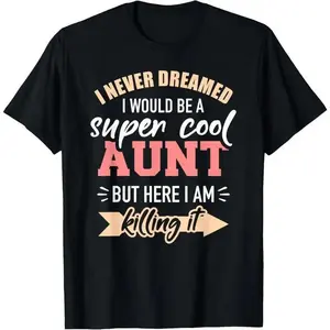 Women's 100% Cotton Short-Sleeve Breathable Top, Black Tee Shirt