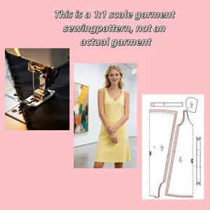 Women's XS-Xl Sewing Pattern Set, 5 Sizes, Ideal for Custom Clothing Design, Handmade Fashion, DIY Fabric Making, Casual Style