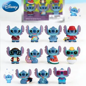 1PC Disney Officially Licensed Stitch Series 4 Keychain Blind Bag Cute Cartoon Character Backpack Charm Gift