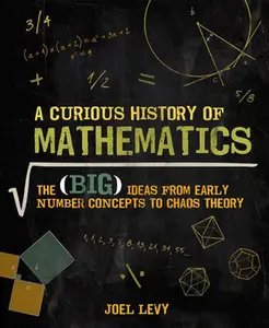 USED Book - A Curious History of Mathematics: The Big Ideas from Early Number Concepts to Chaos Theory by Levy, Joel (Hardcover) - english