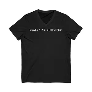 "Seasoning Simplified" - Cookware Care V-Neck T-Shirt