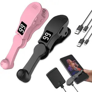 Auto Clicker for Smart Phone to 99 Speed Phone Tapper 180° Rotating for Android iOS Apps, Protable USB Powered Fast Click Simulation Finger Continuous Click for Gaming, Live Broadcasts Likes, Games, Shopping