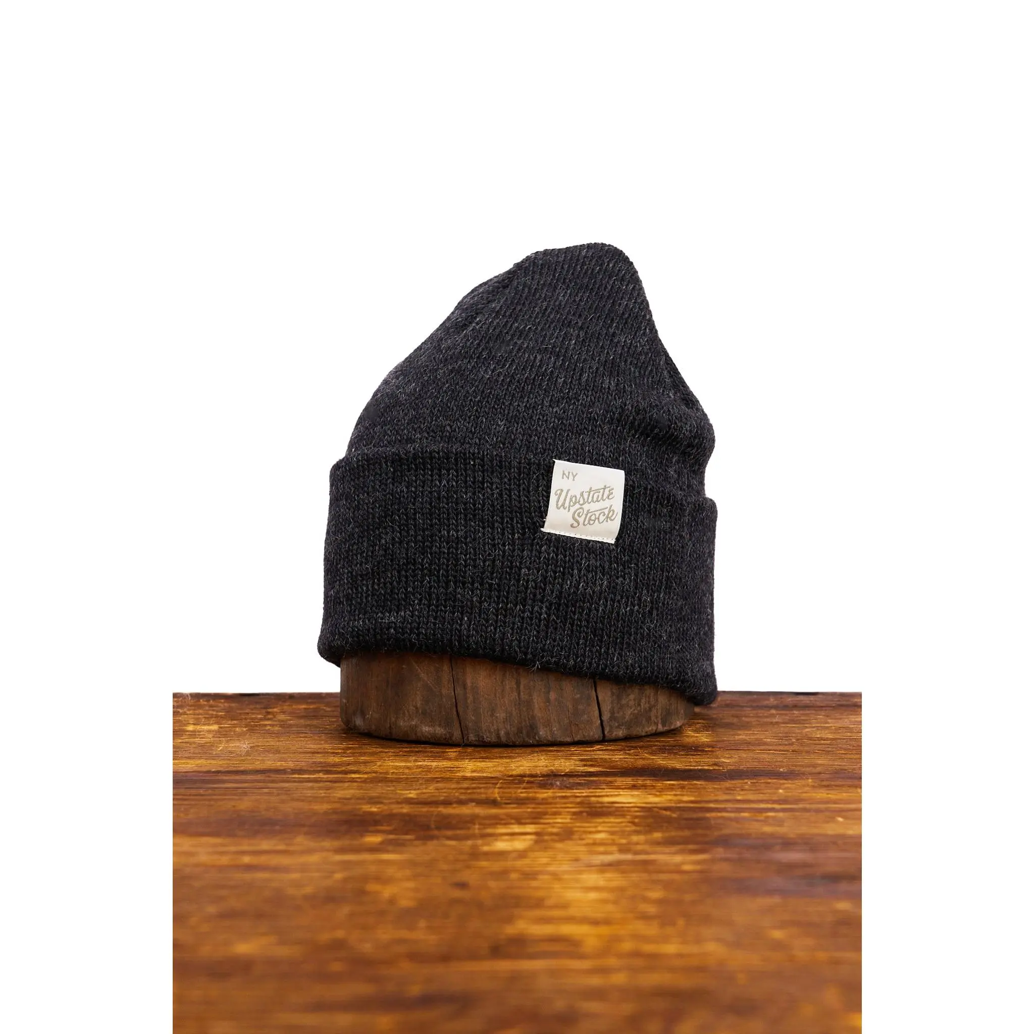 Black American Mohair Beanie