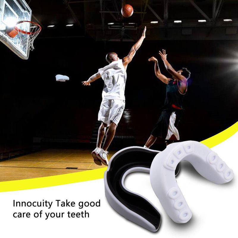 Anti-chipping Basketball Sports Mouth Guard, 4 Counts/set Boxing Equipment, Boxing & Martial Arts Mouth Guard, Mouth Protective Tool for Sports, Christmas Gift