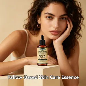 Tallow-Based Skin Care Essence Serum, Moisturizing and Brightening, Comfortable Skin Feel, Single Item, Non-Flammable, Oil Form, No Ca Prop 65