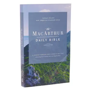 NASB, MacArthur Daily Bible, 2nd Edition, Paperback, Comfort Print by John F. MacArthur||Thomas Nelson [Paperback Book]