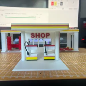gas station 3d prints