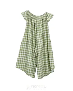 [KI•ELE] - Rissa Palaka Olive Jumpsuit