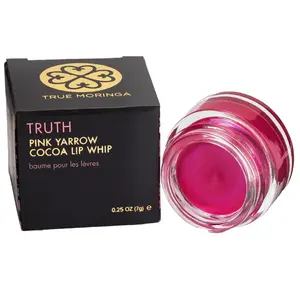 Truth (Pink Yarrow Cocoa) Lip Whip 0.25 oz | Nourishing Balm to Repair & Hydrate with Highly Buildable Color and Natural Shimmer | Moisture | Skincare | Made with Moringa Oil