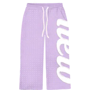 lavender shiner sweatpants