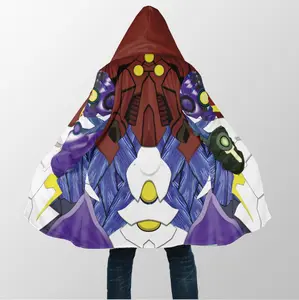 Metroid Dread Samus Aran Gravity Dream Cloak Coat, Game Men's Women's Hooded coat, Fleece Jackets Coats, Gift For Men And Women