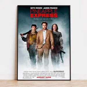 Pineapple Express Movie Poster, High Quality Ready To Print, Poster Decor Room