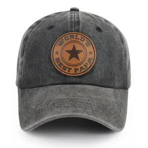 Dad Hat, Funny Fathers Day Birthday Gifts For Dad Daddy, Dad Hats For Men，Adjustable Embroidered World's Best Papa Baseball Cap Gift From Daughter Son Wife