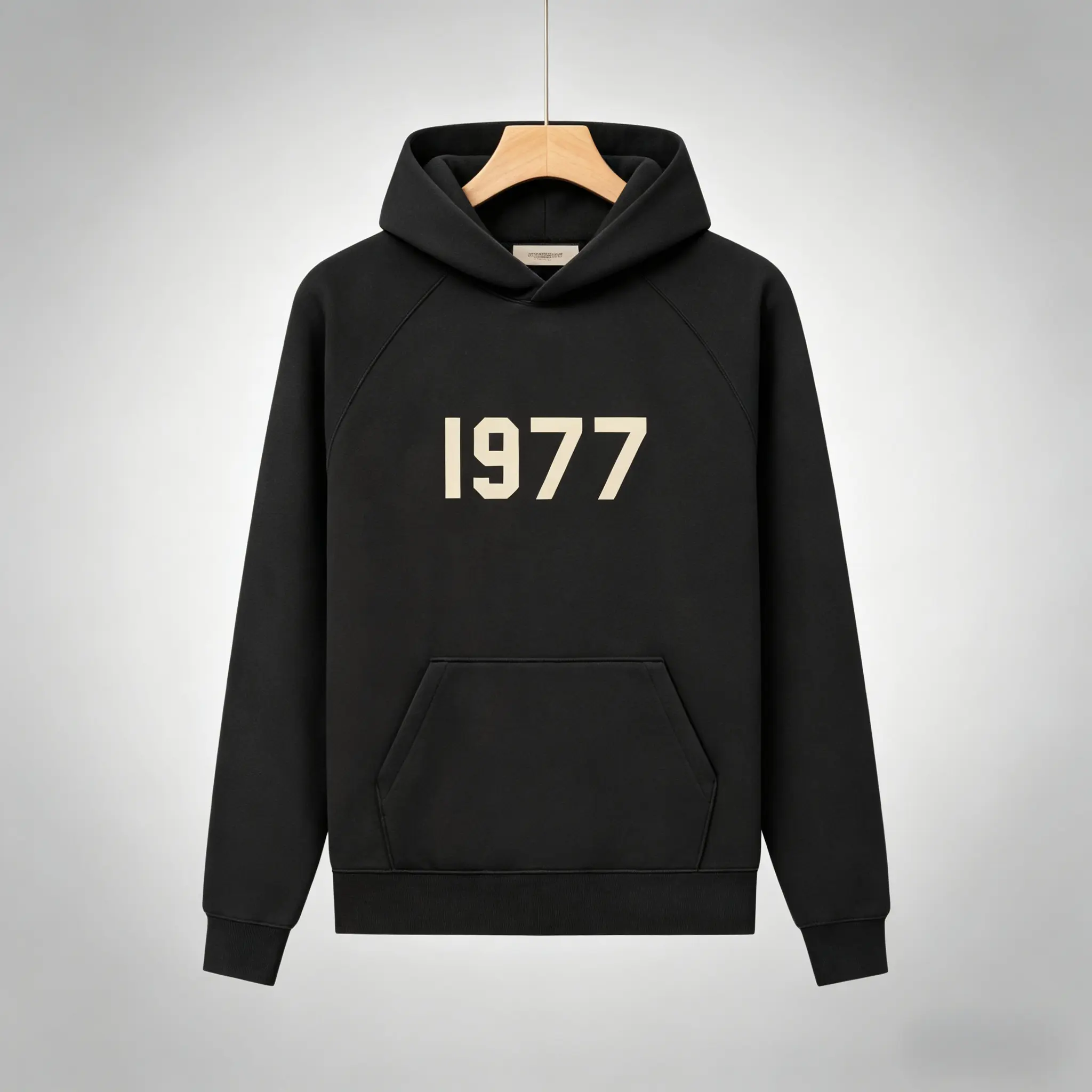 Women's Fear of God Essentials 1977 Collection SS22 Iron Hoodie - Casual Womenswear Top, Menswear-Inspired Sweatshirt