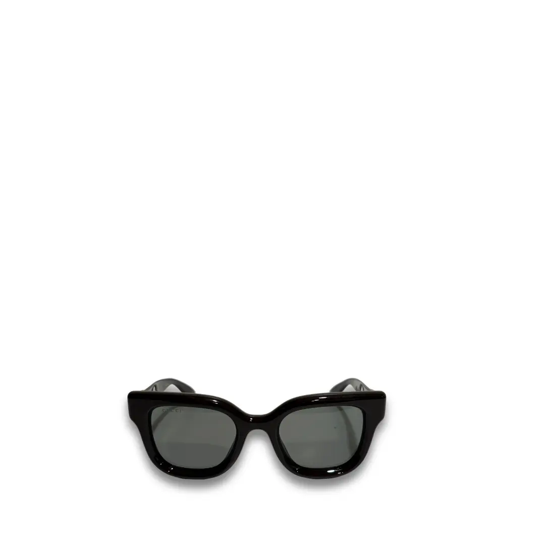 Pre-owned Gucci Brown Square Sunglasses