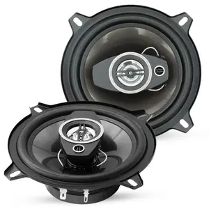 5Core Coaxial Car Door Speakers 5” Pair 350W 4Ohm 2 Way Component Subwoofer Audio w Super Tweeter