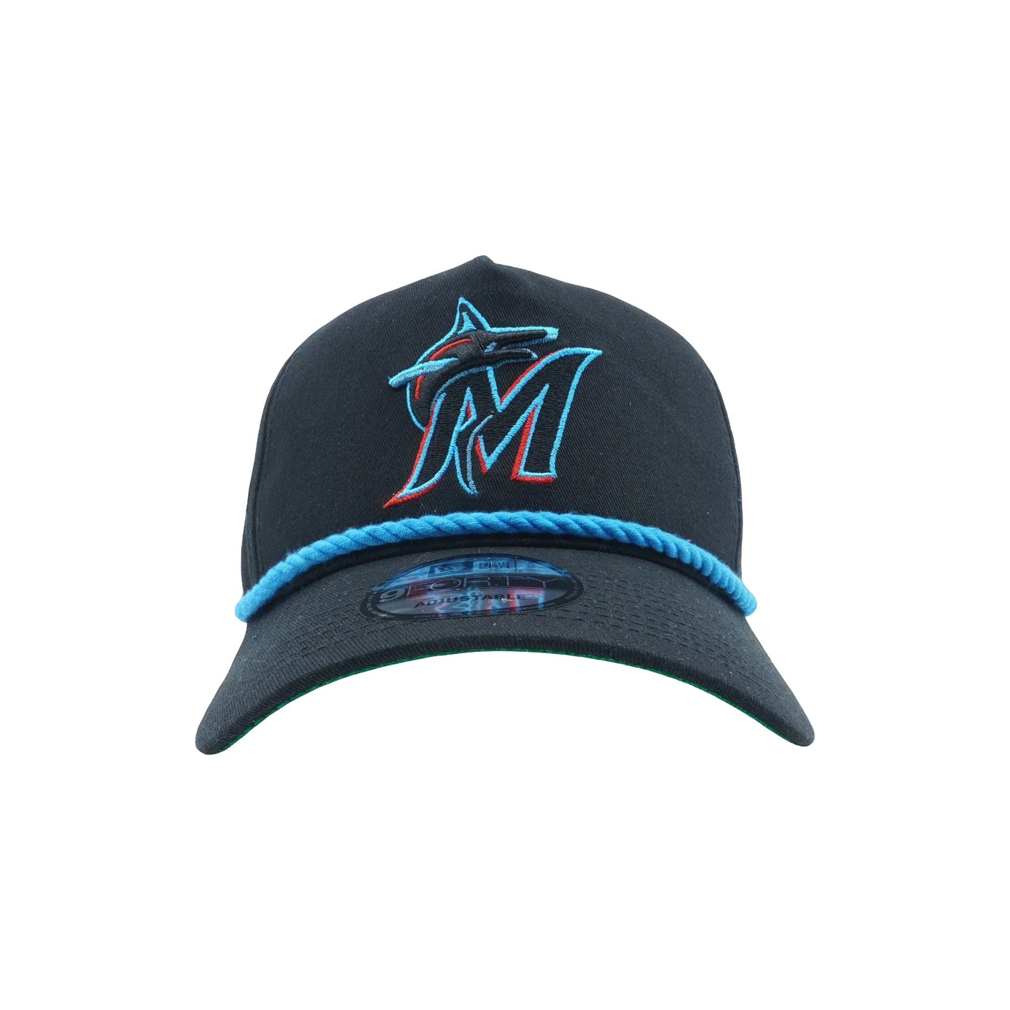 9FORTY Miami Marlins String Snapback Hat "Navy" NE825