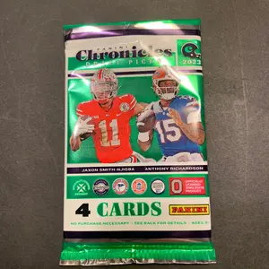 2023 Panini Chronicles Football Draft Picks Blaster Pack