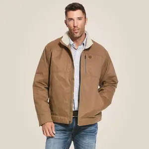 Ariat Men's Grizzly Canvas Jacket - Versatile Design, Comfortable Fit, Ideal for Outdoor Activities
