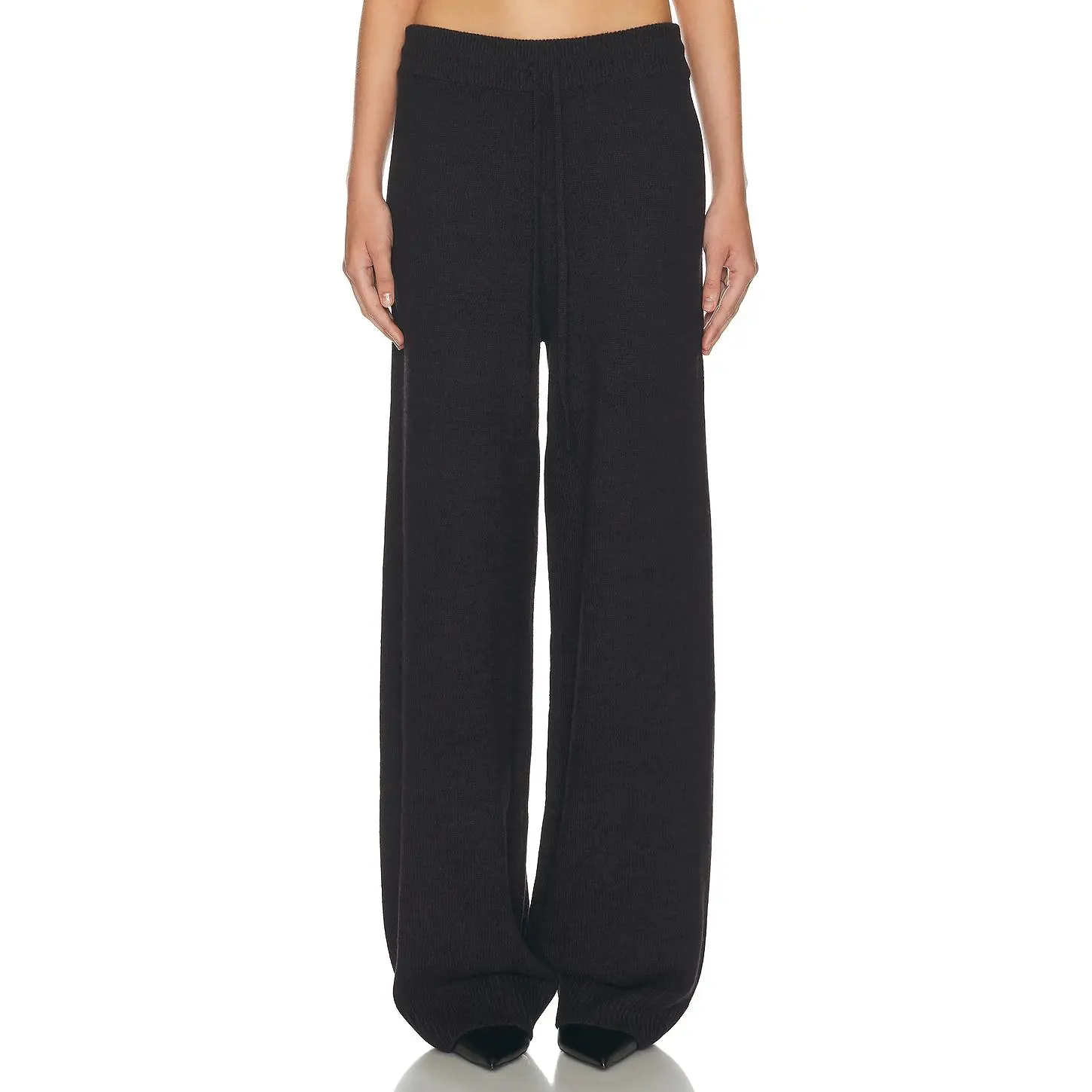 Helsa Paxton Knit Pant in Dark Brown