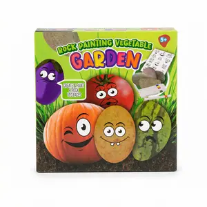 Keep Kids Busy for Hours! DIY Rock Painting Kit - Creative Screen-Free Activity Art Materials