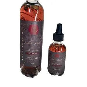 Golden Growth Oil - Haircare and Comfort for Healthy Hair 4oz & 2oz bonus pack Smooth Frizz