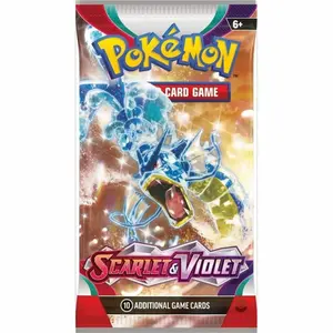 Pokemon TCG Scarlet & Violet Base Booster Pack - Live RIP and SHIP