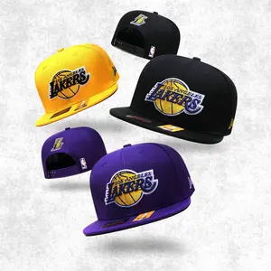 New Era Lakers Snapback Collection – Premium Embroidered NBA Logo Flat Brim Caps & Camo Adjustable Basketball Streetwear Hats for Men & Women