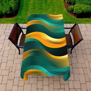 MWW C1TCLRGE7RLGM5 58 x 102 in. Voluptuous Orange Indoor & Outdoor Tablecloth for Home Decor