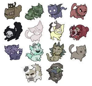 MEWGENICS Class Boss KEYCHAINS