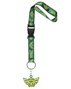 The Legend of Zelda Triforce Wrist Strap Lanyard For Keys and Wallets | Hand and Wrist Lanyard Strap Keychain For Men Women