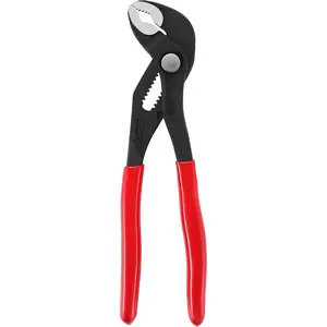 7 inch Water Pump Pliers, with 0.98 inch Jaw Capacity Opening Push Button Adjustable Pliers