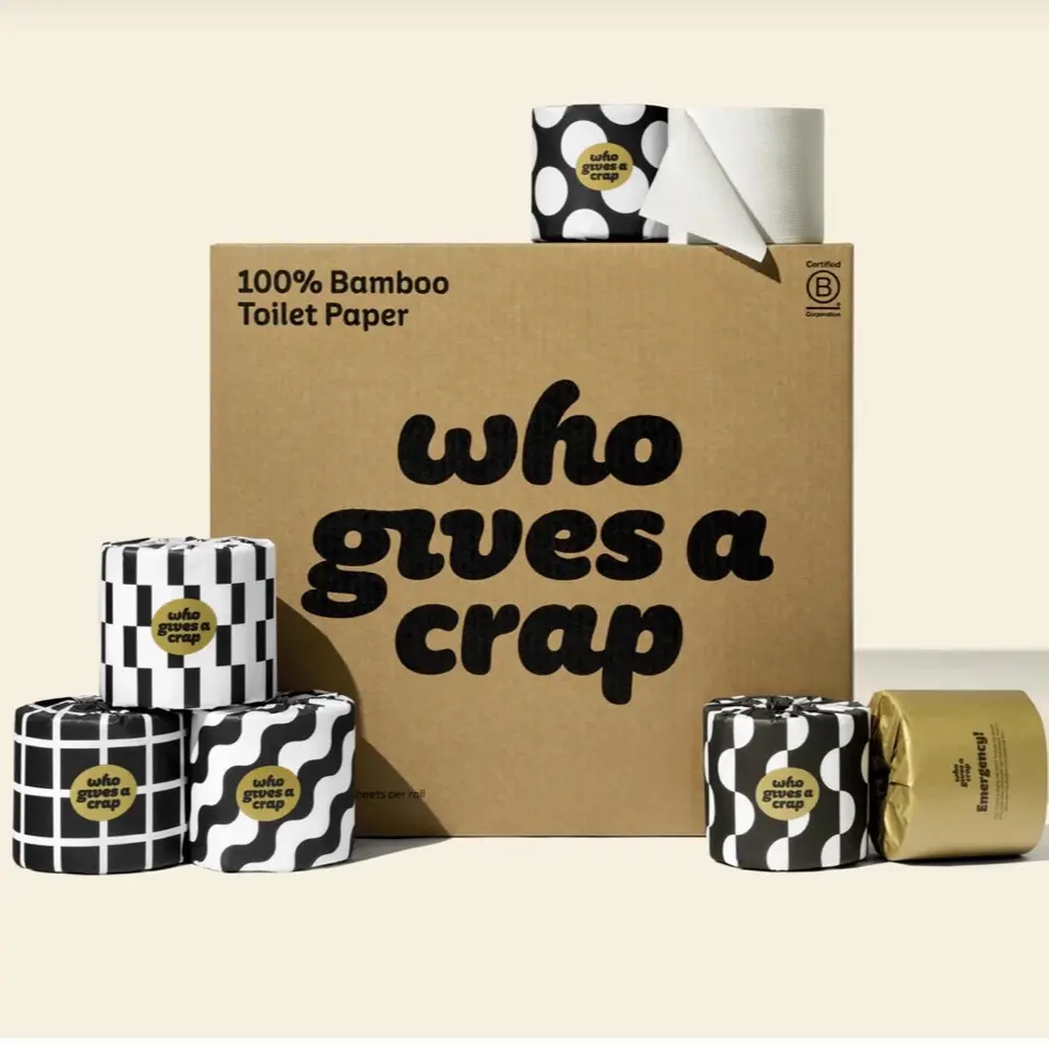 Who gives a crap bamboo toilet paper Who gives a crap bamboo toilet paper