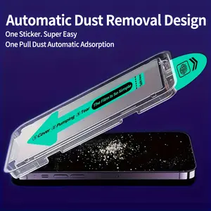 Privacy Screen Protector for iPhone 16/15/14 & Samsung S24 Anti-spy Tempered 9H Scratch Resistant Fingerprint Resistant Military-Grade Shatterproof Protection HD Clear Ultra