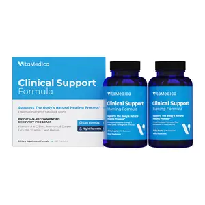 Clinical Support Formula Supplement: Morning & Evening Program to Support Wound Healing and Recovery
