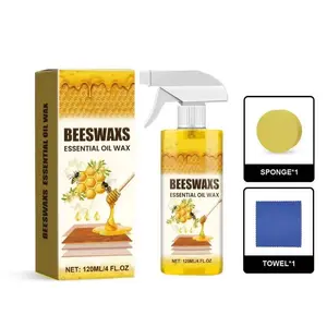 Fishleano Wood Care Beeswax Polish, Redwood Furniture Maintenance Wax, Floor Wax for Polishing and Brightening, Essential Wood Care Product