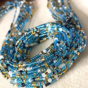 Celestial Serenity Handcrafted Waist Bead - Tie On Strand