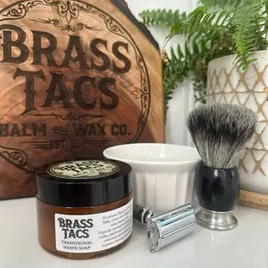 Brass Tacs Traditional Shave Soap