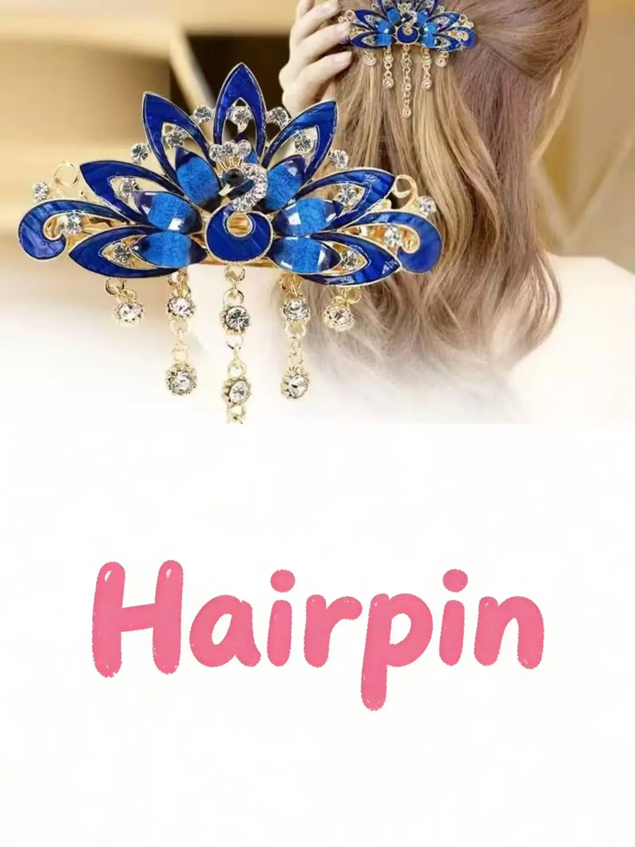 (Madeline) SQ High-end hair accessories - Selection in Live