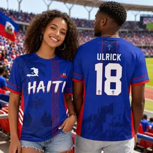 Personalized Haiii.tiii Soccer Jersey – Custom Name & Number Haii.tiian Football Fan Shirt